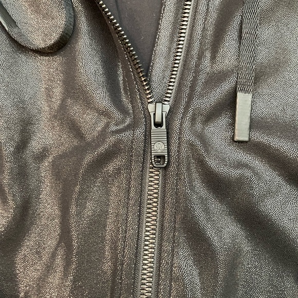 Lu Lu Lemon black jacket size 8 - Picture 9 of 12